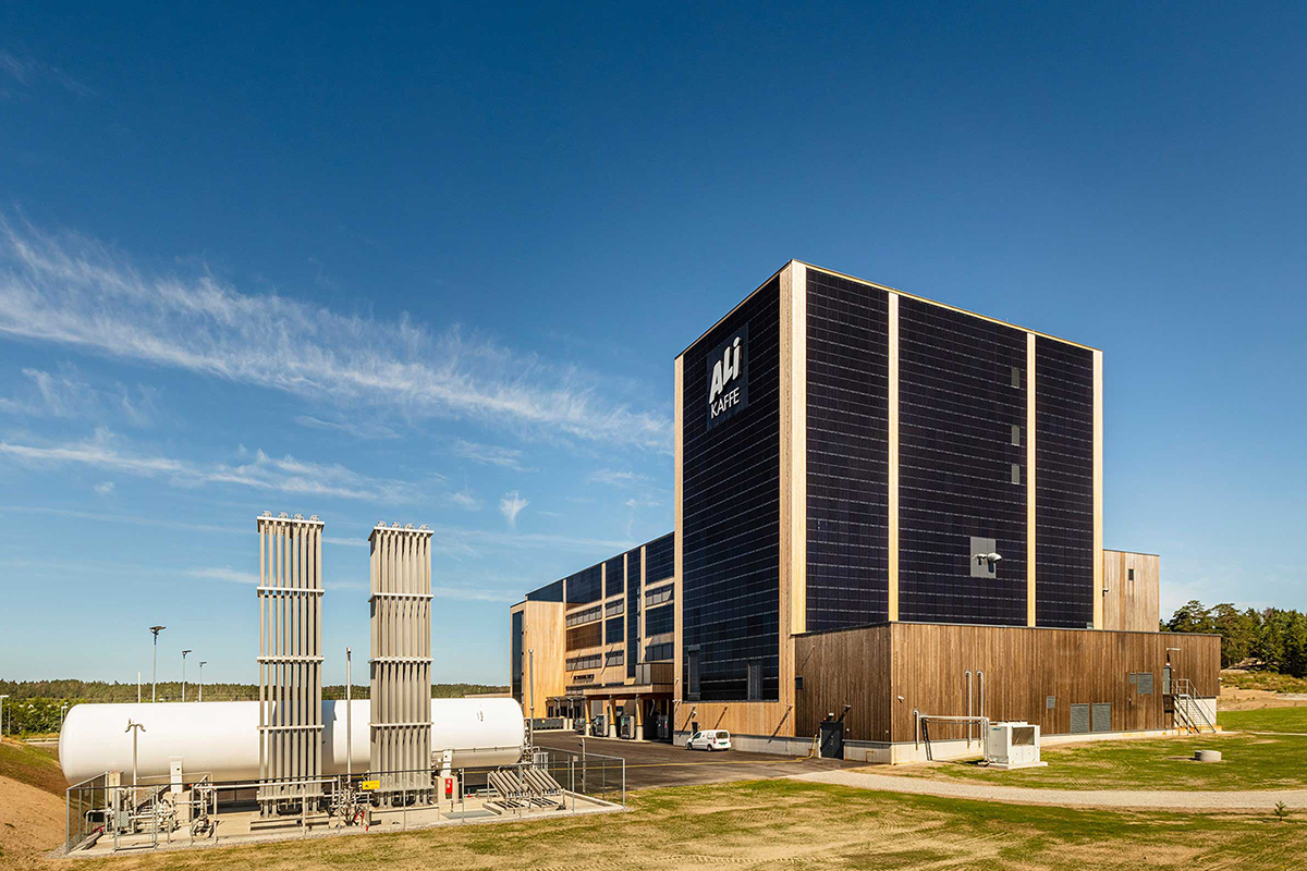 New coffee processing plant in Vestby